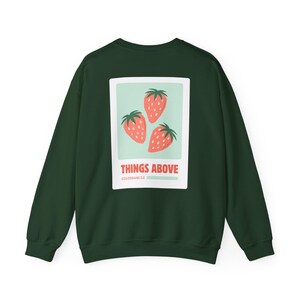 Dinge über christlichem Rundhalsausschnitt, Unisex-Sweatshirt, christliches Sweatshirt, Treues Kleid, Inspirational Hoodie, Christliche Kleidung