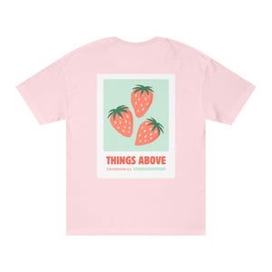 Things Above Christian Tee Shirt, Unisex T-Shirt, Christian Shirt, Faithful Apparel, Inspirational Christian Clothing