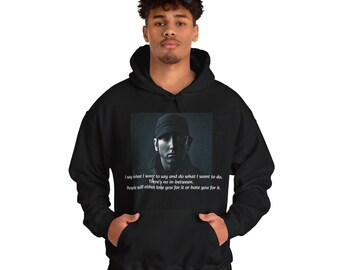 Eminem Slim Shady Marshall Mathers OFFICIAL Unisex Hoodie Hooded Top Etsy Canada