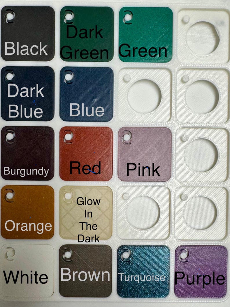 Mini Color Chart CIVIVI Praxis Mini Custom Scales - Etsy