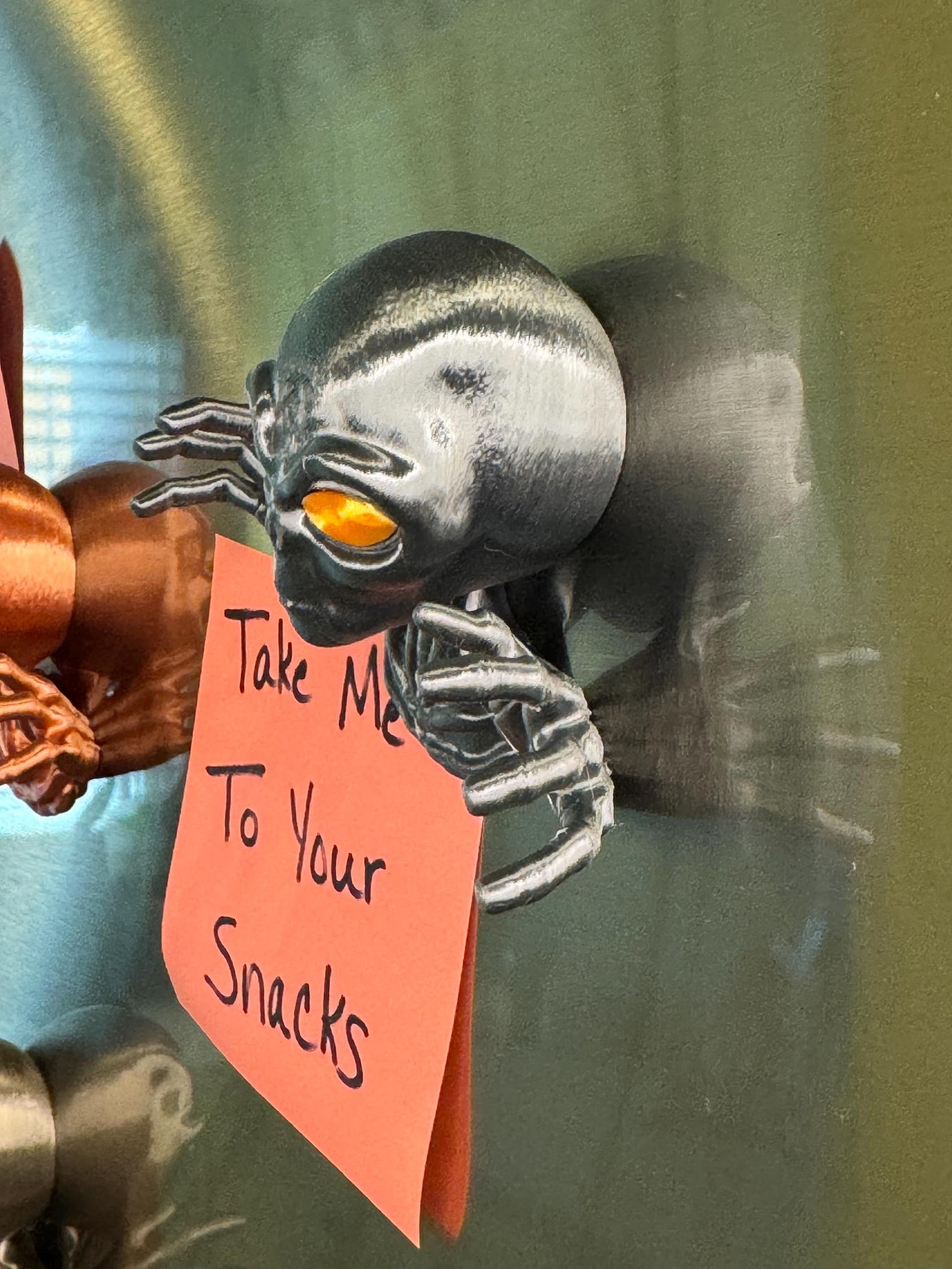 Alien Magnet, 3D Printed: UFO Refrigerator Magnet, 40 Color Options ...