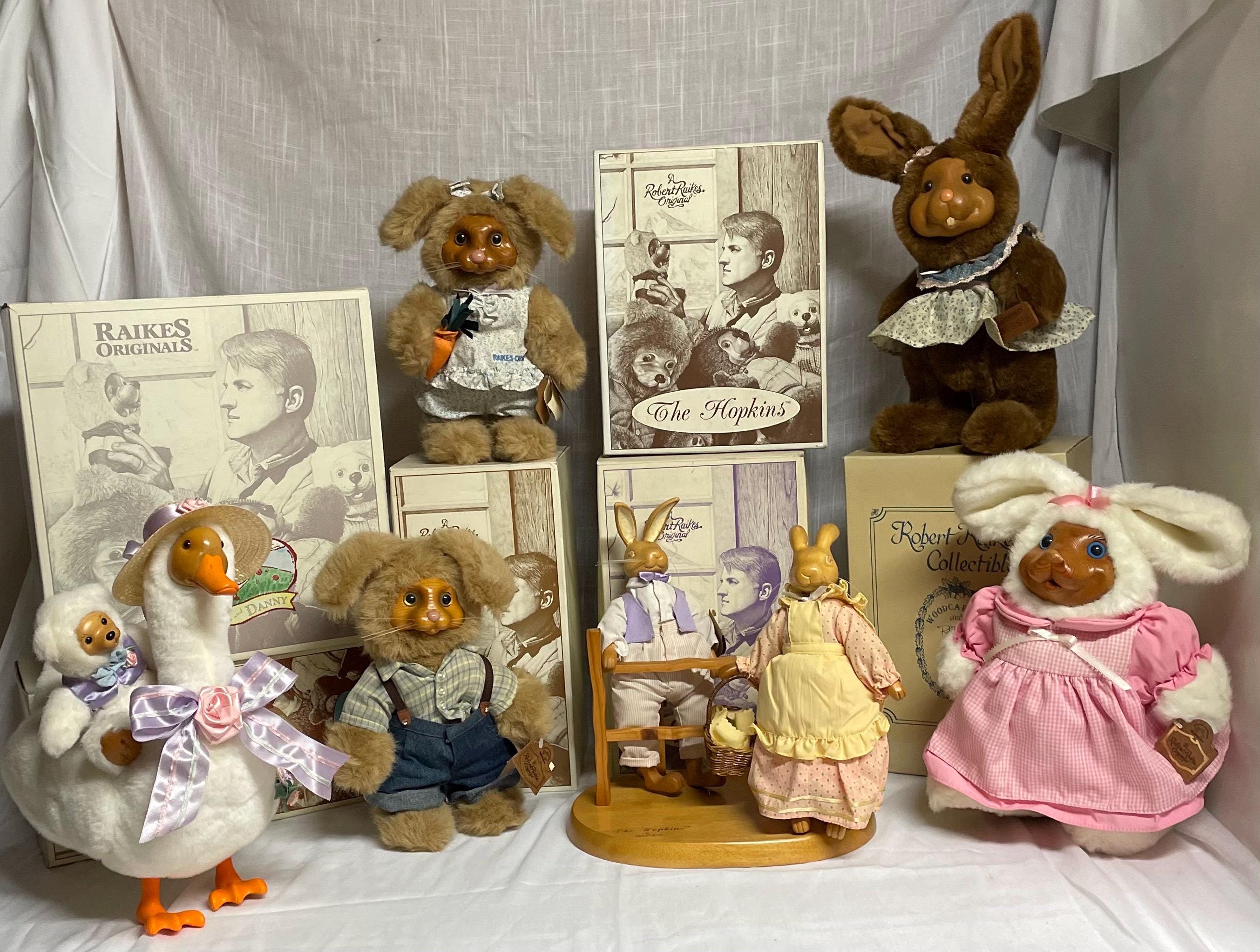 Vintage Limited Edition Robert Raikes Carved Bunny Rabbit Vintage Limited Edition Robert Raikes Carved Bunny Rabbit