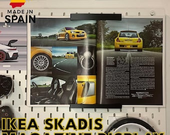 Porta-revistas impresso em 3D para IKEA SKÅDIS Pegboard