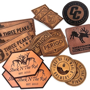 Custom Genuine LeatherPatches