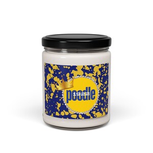 1922 Poodle SGRho Candle - Scented Soy Candle, 9oz, Sigma Gamma Rho candle, sgrho candle lover and gift item, gifts for soror