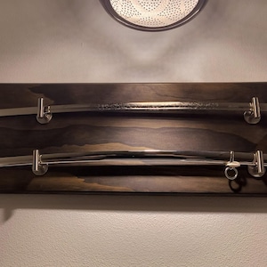 Military Saber Holder, wall hanging display