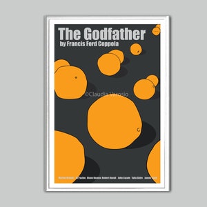 The Godfather movie poster in various sizes