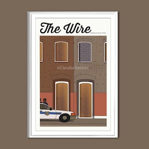 The Wire print TV poster in various sizes image 1