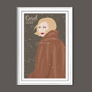 Carol Cate Blanchett version movie poster in various sizes image 1