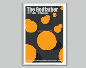 The Godfather movie poster in various sizes