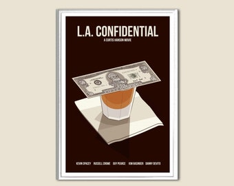 L.A. Confidential movie poster retro print in various sizes
