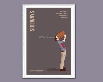 Sideways movie poster print