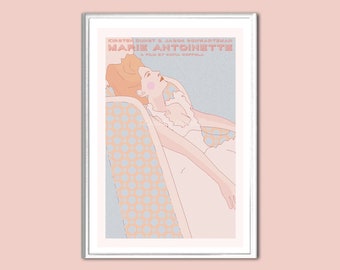 Movie poster Marie Antoinette retro print in various sizes