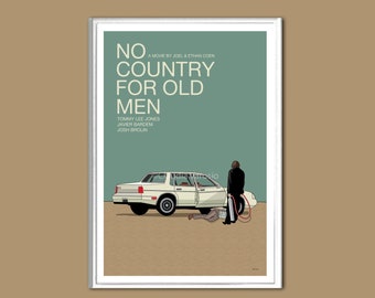 No Country for Old Men movie poster print in various sizes