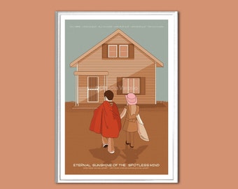 Eternal Sunshine of the Spotless Mind poster print in various sizes