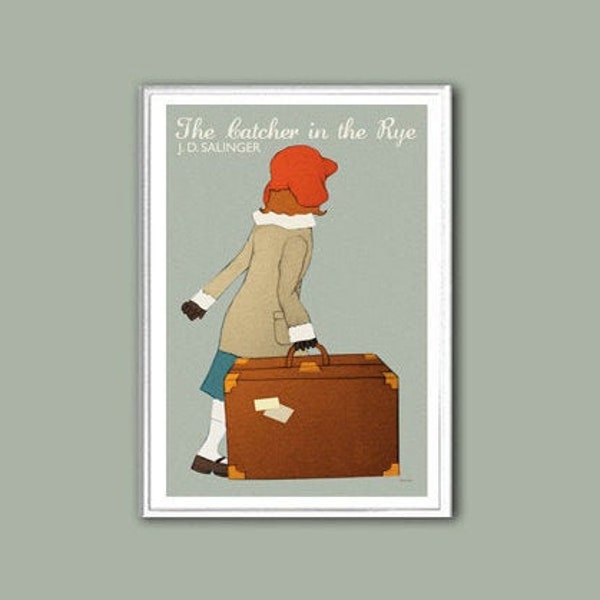 Poster The Catcher in the Rye print in various sizes