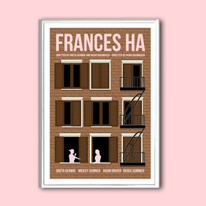 Movie poster Frances Ha retro print in various sizes image 1