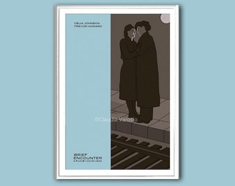 Movie poster Brief Encounter print in various sizes