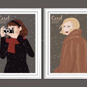 Carol Cate Blanchett version movie poster in various sizes image 3