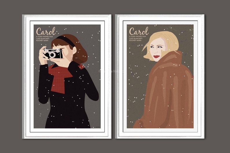 Carol Cate Blanchett version movie poster in various sizes image 3