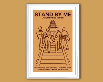 Stand by Me movie poster in various sizes