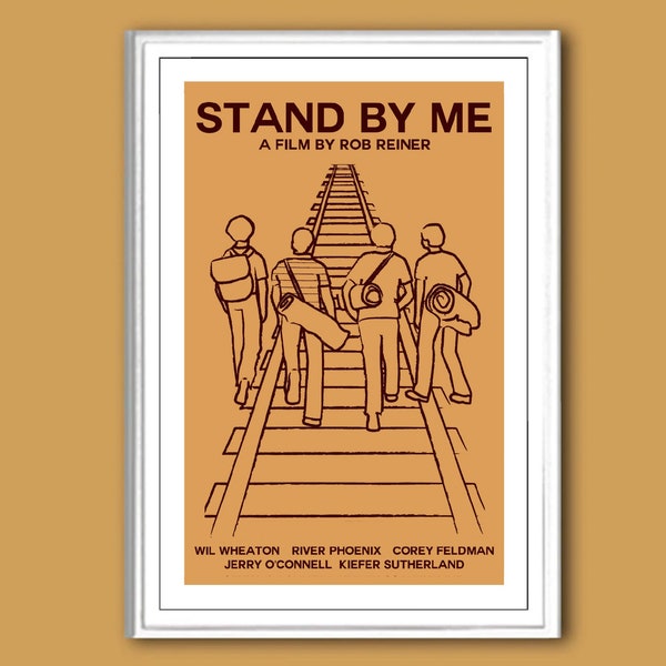 Stand by Me movie poster in various sizes