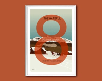 The Hateful Eight movie poster in various sizes