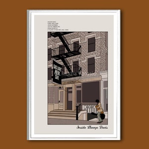 Inside Llewyn Davis movie poster print in various sizes