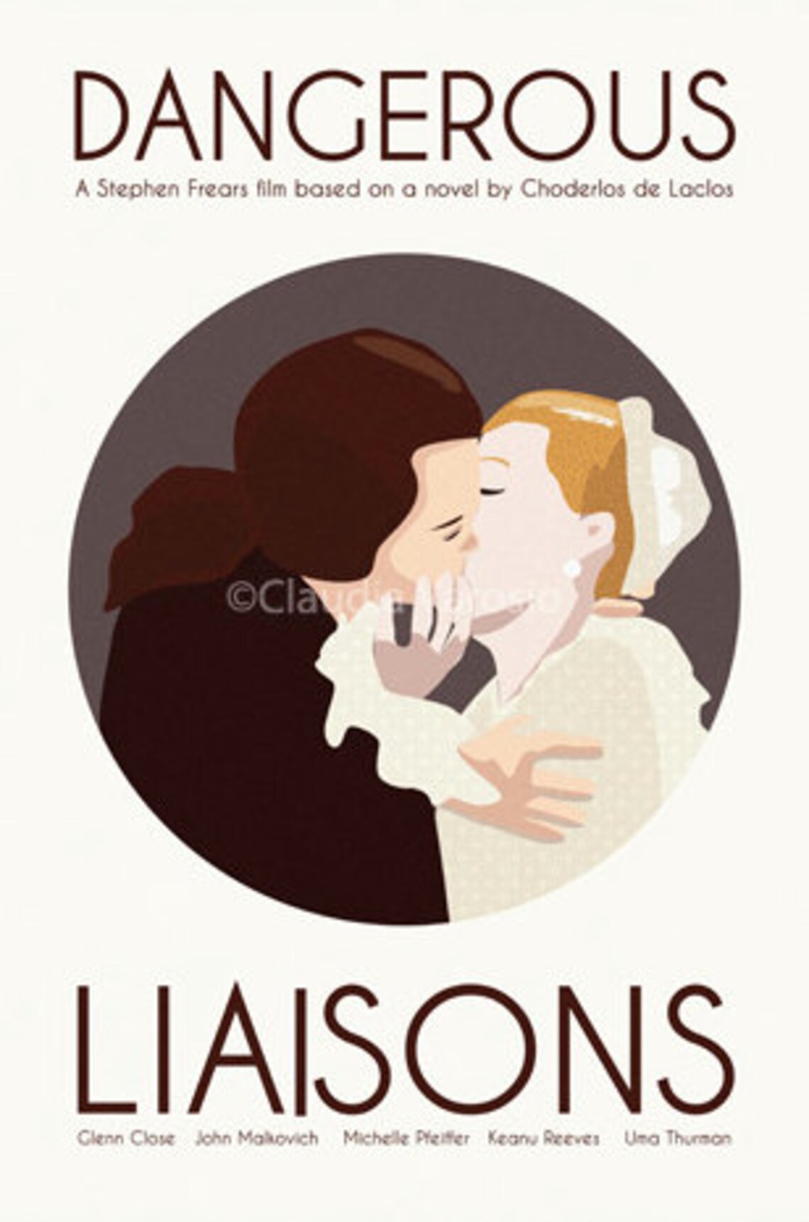 Dangerous Liaisons movie poster in various sizes | Etsy