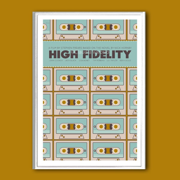Movie poster High Fidelity print in various sizes