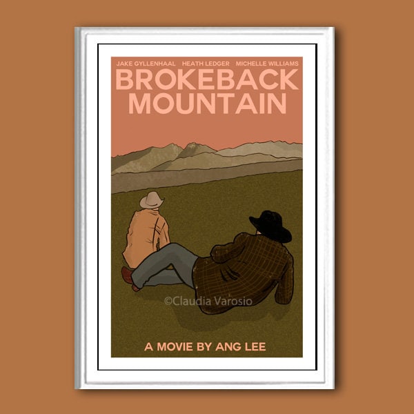 Brokeback Mountain movie poster print in various sizes