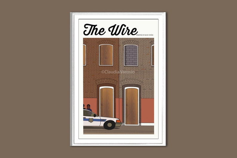 The Wire print TV poster in various sizes image 1