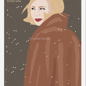 Carol Cate Blanchett version movie poster in various sizes image 2