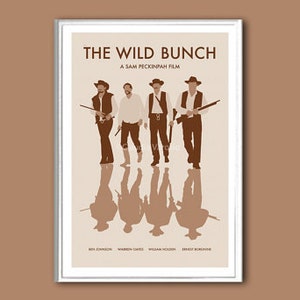 Movie poster The Wild Bunch print in various sizes image 1