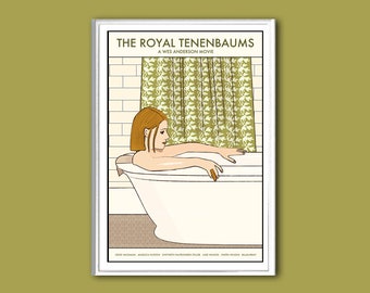 Movie poster The Royal Tenenbaums version 2 print in various sizes