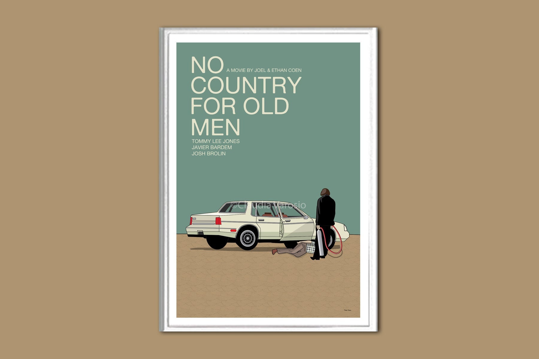 No Country for Old Men Movie Poster Print in Various Sizes Etsy