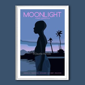 Moonlight film poster print in various sizes