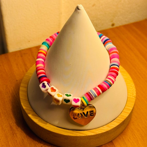 Love Rainbow Bauble Bracelet