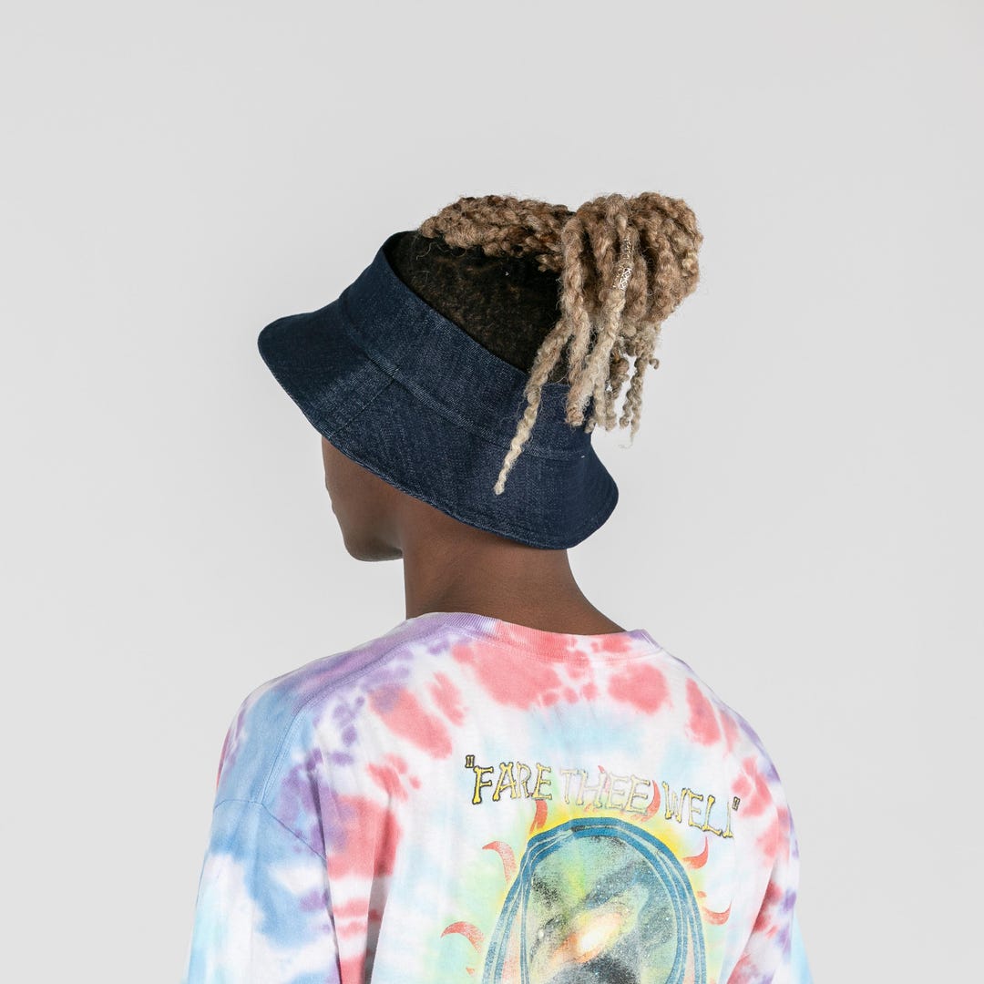 Denim Topless Sun Hat Denim Eclipse -  main image 4