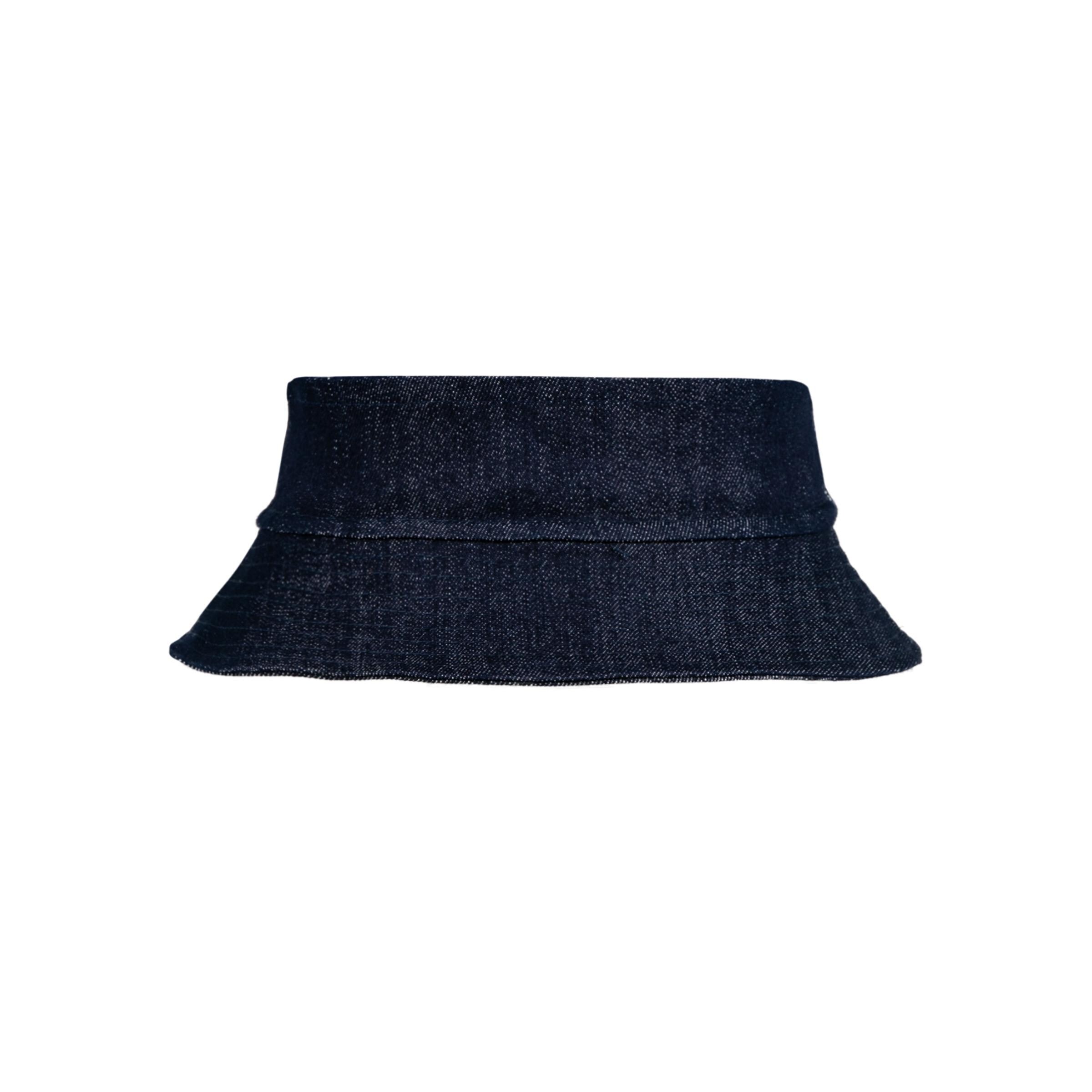 Denim Topless Bucket Hat - Etsy display picture 1