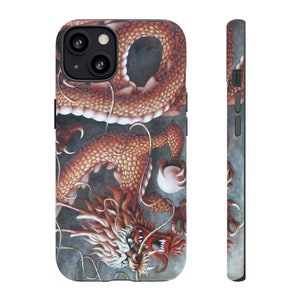Dragon, Tough Cases Apple iPhone, Samsung Galaxy, and Google Pixel, protective phone case, year of a dragon image 3