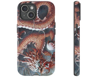 Dragon, Tough Cases Apple iPhone, Samsung Galaxy, and Google Pixel, protective phone case, year of a dragon