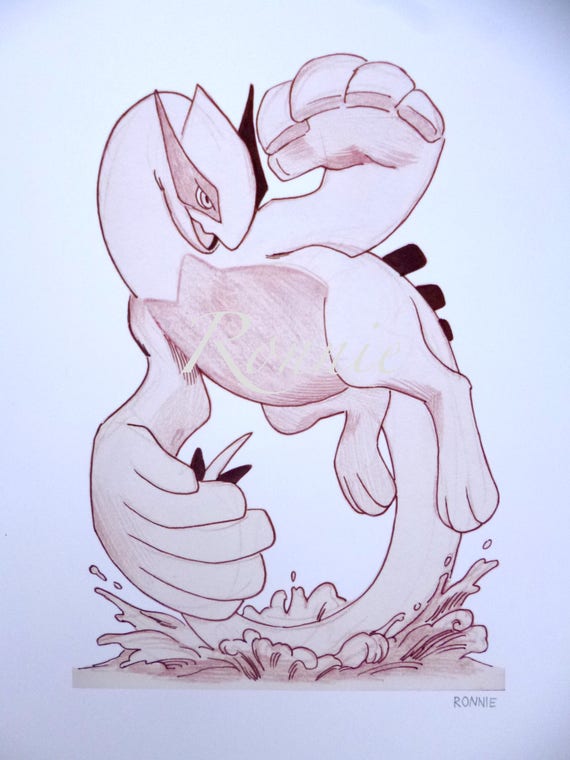 Featured image of post How To Draw Lugia Pokemon