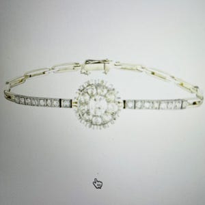 Antique Edwardian Diamond Bracelet