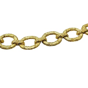 18kt Yellow Gold Large Link Bracelet
