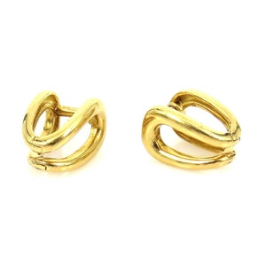 Vintage gold cufflinks