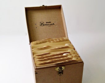 Vintage Platter Pak 7” Vinyl Record Box - Etsy