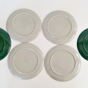Vintage Branchell Color Flyte Melmac Dinnerware 19 Pieces Shabby Green Gray image 7