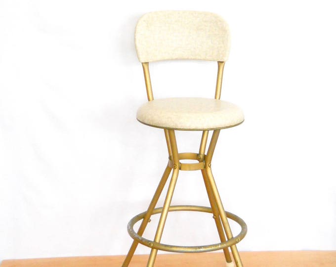 Vintage Cosco Swivel Kitchen Chair Vintage Kitchen Stool Etsy