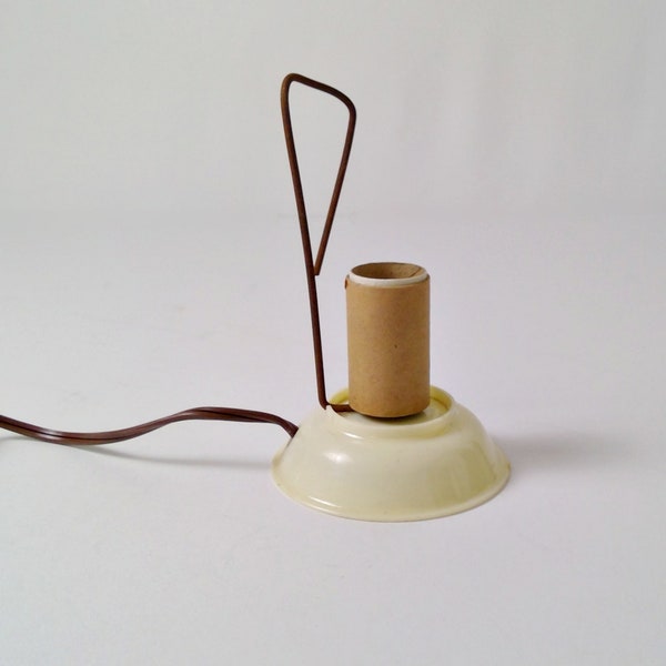 Vintage Mini Hanging Headboard Bedside Lamp Light by Econolite Corp Los Angeles CAL